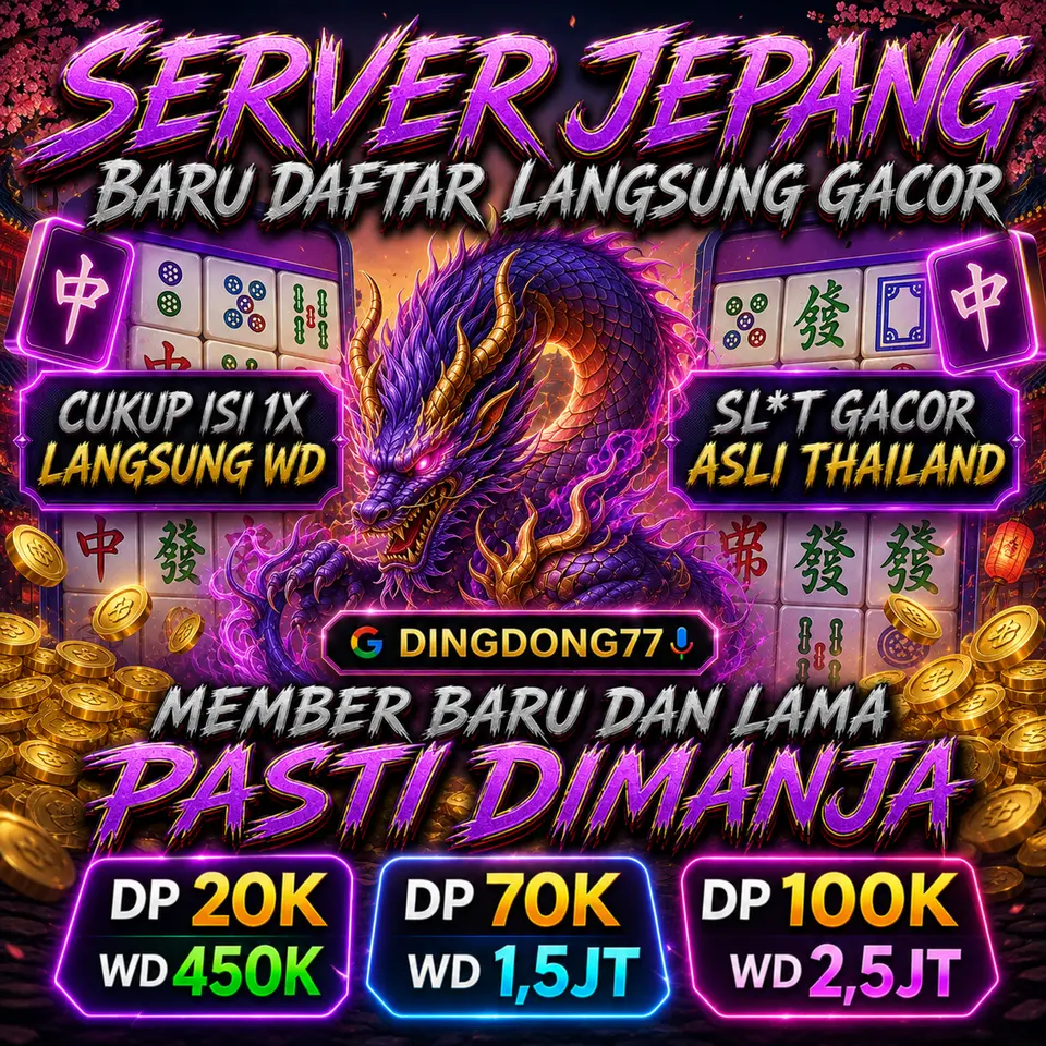 DINGDONG77 Masuk Resmi 2026 Aplikasi